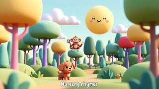 Dog And Monkey Song Fun Animal Nursery Rhyme For Kids Kids Songs & Baby Rhymes