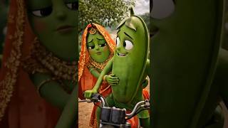bhindi bhag gyi 🥹😂#youtubeshorts #aishorts #aigeneratedvideo
