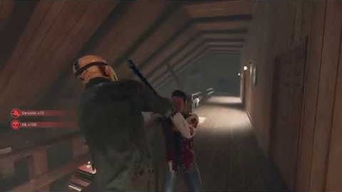 Friday the 13th Gameplay Part IV Jason Voorhees Weapon Swap Battle Axe Packanack Map 8/8 Kills