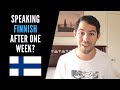 How Much Finnish Can I Learn in ONE Week? (featuring linguaEpassione)