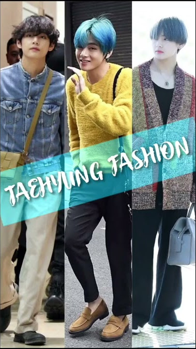 BTS V Fashion Style, Taehyung Airport Fashion