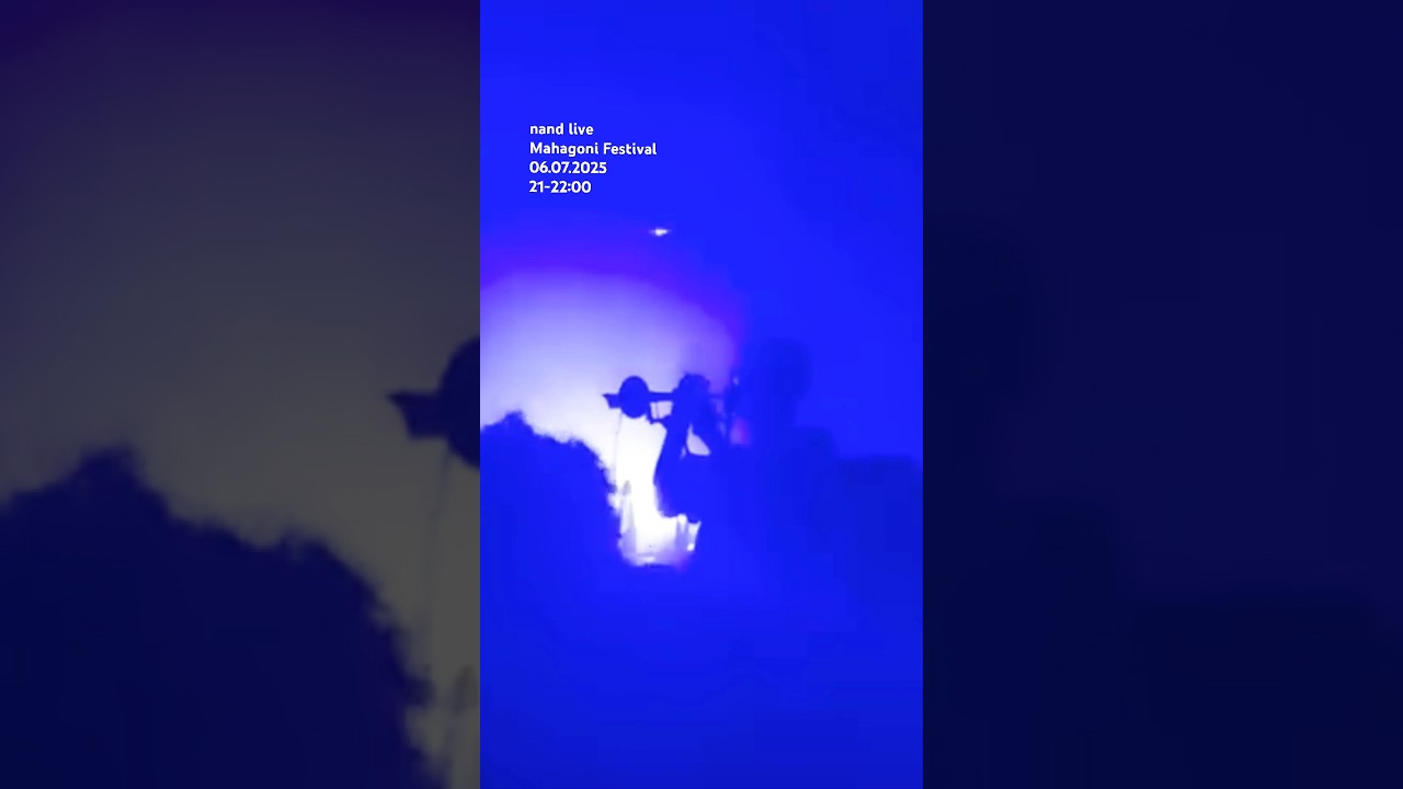 nand Live at Mahagoni Festival. Trumpet and live Set 