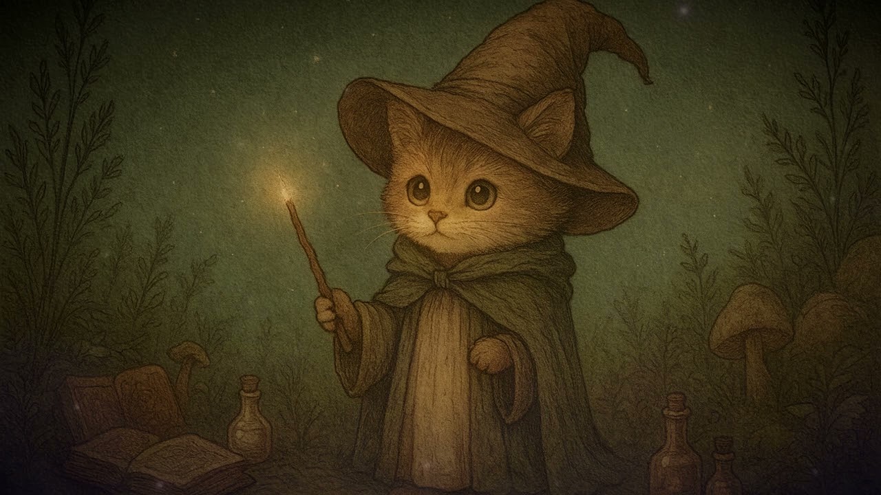 The Cat Wizard’s Journey – Relaxing Celtic Adventure Music