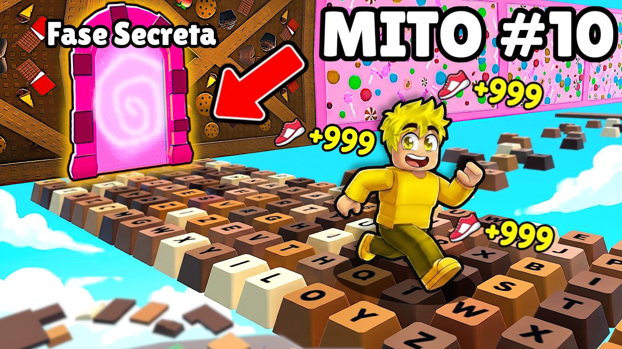 DESMASCAREI +10 MITOS SECRETOS NO PARKOUR DE TECLADOS