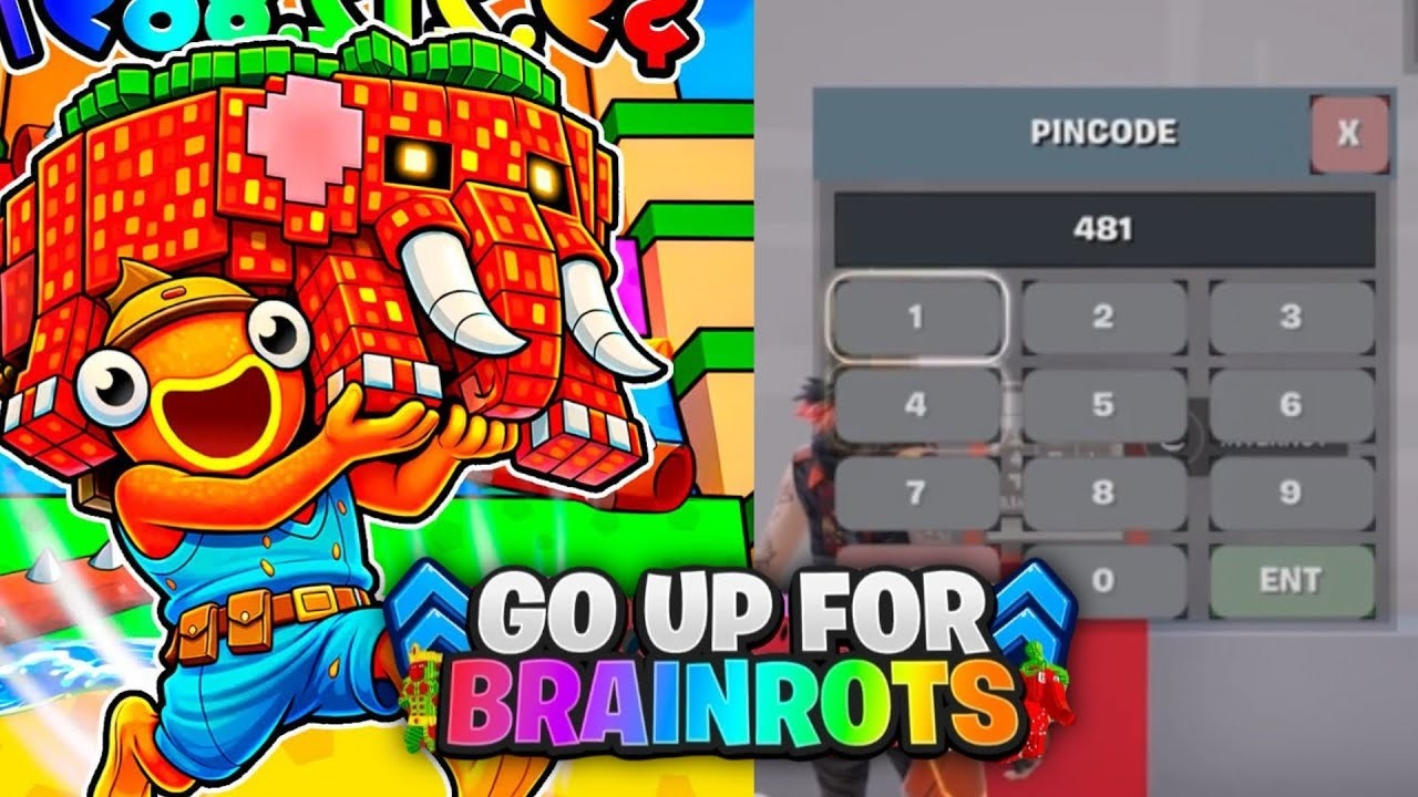 FIRTS ADMIN ABUSE GO UP FOR BRAINROTS FORTNITE CREATIVE MAP FERINS CODES GO UP FOR BRAINROTS