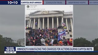 Minnesota man arrested, charged with trespassing in January 6 riot at U.S. Capitol | FOX 9 KMSP