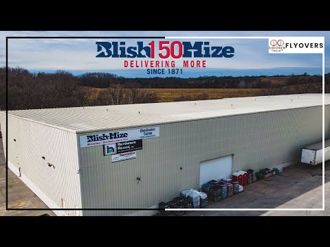 Blish-Mize Distribution Center | Drone Lawrence