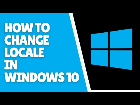 Windows 10 How To Change Locale | Easy Tutorial