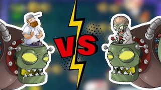 Craze Dave VS. Zombiess boss PVZ PLUS Plants vs zombies