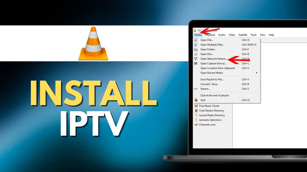 How to Install IPTV on VLC Player