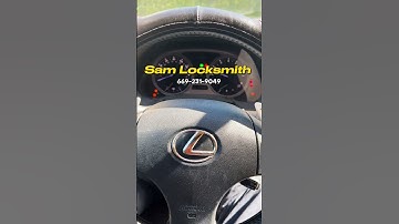 Key copy IS250 #samlocksmith #lexus #duplicate