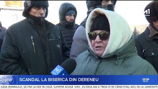 Tensiuni La Biserica Din Satul Dereneu. Localnicii Au Încercat Să Intre Cu Forța În Biserică