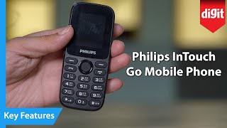 Philips InTouch Go Mobile Phone Key Features