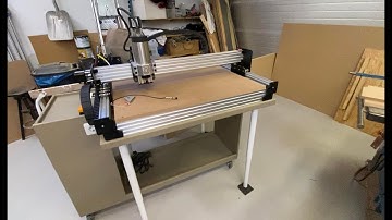 Mobile and folding table for a Workbee cnc cutter