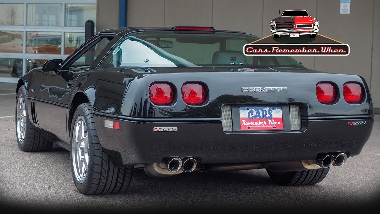 Corvette ZR1 первого года выпуска, двигатель C4 LT5 DOHC V8, 6-ступенчатая коробка передач, класс...