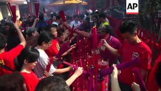 Celebrations to mark Lunar New Year in Myanmar and Indonesia screenshot 5