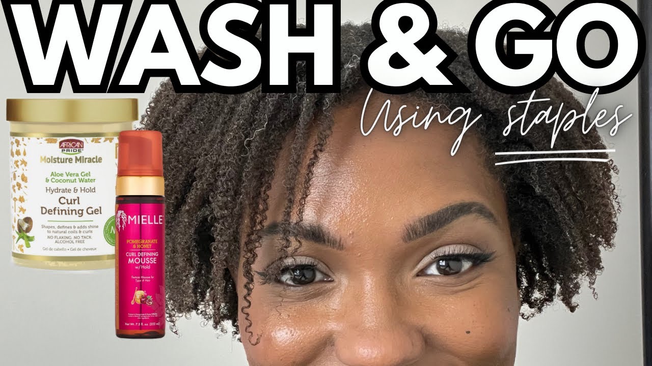 Koils Poppin Wash And Go? Using Mielle And African Pride