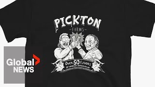"Disturbing" t-shirt with notorious serial killer Robert Pickton prompts outrage
