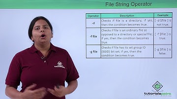 Linux - File test operator