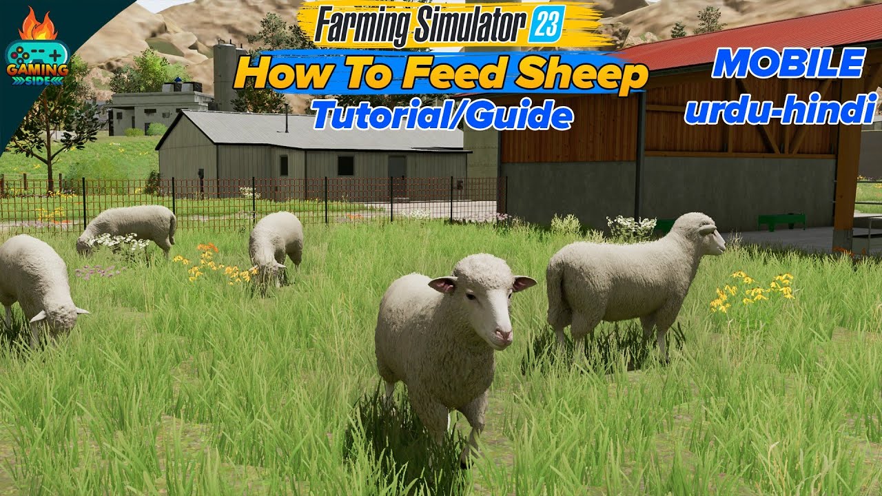 How to Feed Sheep in Farming Simulator 23 Mobile Tutorial Guide