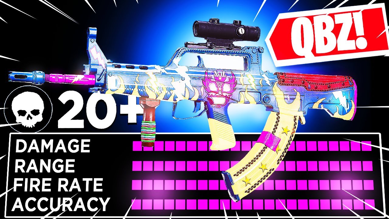 The *NO RECOIL* QBZ is INSANE!😍 BEST QBZ CLASS WARZONE (WARZONE COLD WAR SEASON 5)
