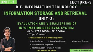 ISR Unit III Lecture-5 || Visualization In Information Retrieval || SPPU || BE-IT ||@yogeshborhade24