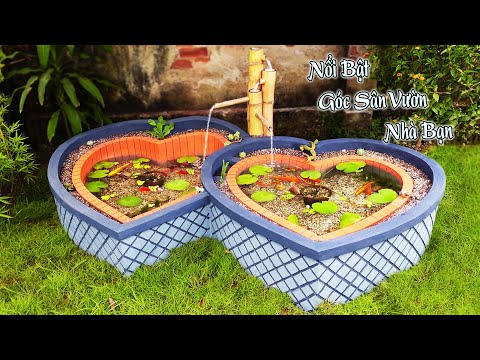 Video Mẫu bể cá trái tim đôi đốn tim hàng triệu dân chơi... - youtube