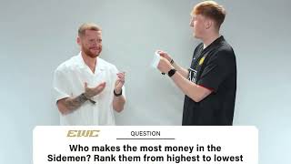 Full Sidemen Ranked 1-7 On Who Is Richest!!! News
