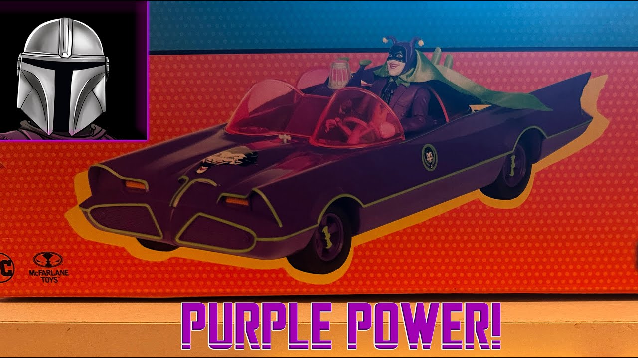 Purple Batmobile with The Joker Unboxing!