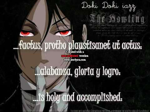 ❈TRAD❈ Kuroshitsuji OST 1 Nigram Clavem [Latín - Español - English]