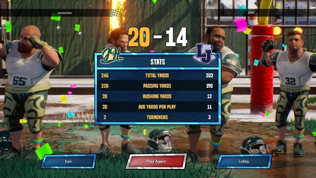 Wild Card Football Gameplay Video