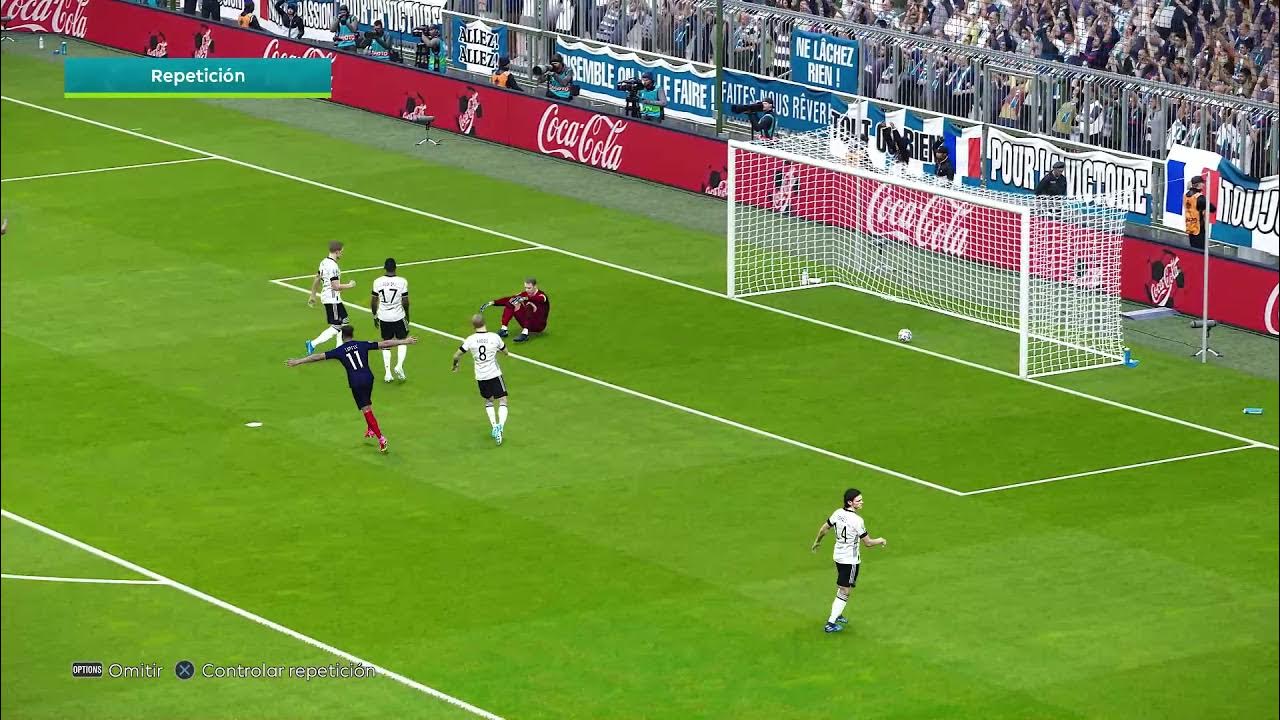 Francia vs Alemania 31 France vs Germany 31 PES GAMEPLAY