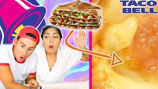 WHAT TACO BELL LOOKS LIKE UNDER A MICROSCOPE! 1000X *GROSS*