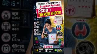 PCOD + Thyroid Problem 😨 | Night Shift Life Ne Bigadi Health | 3 Mahine Mein Recovery Story