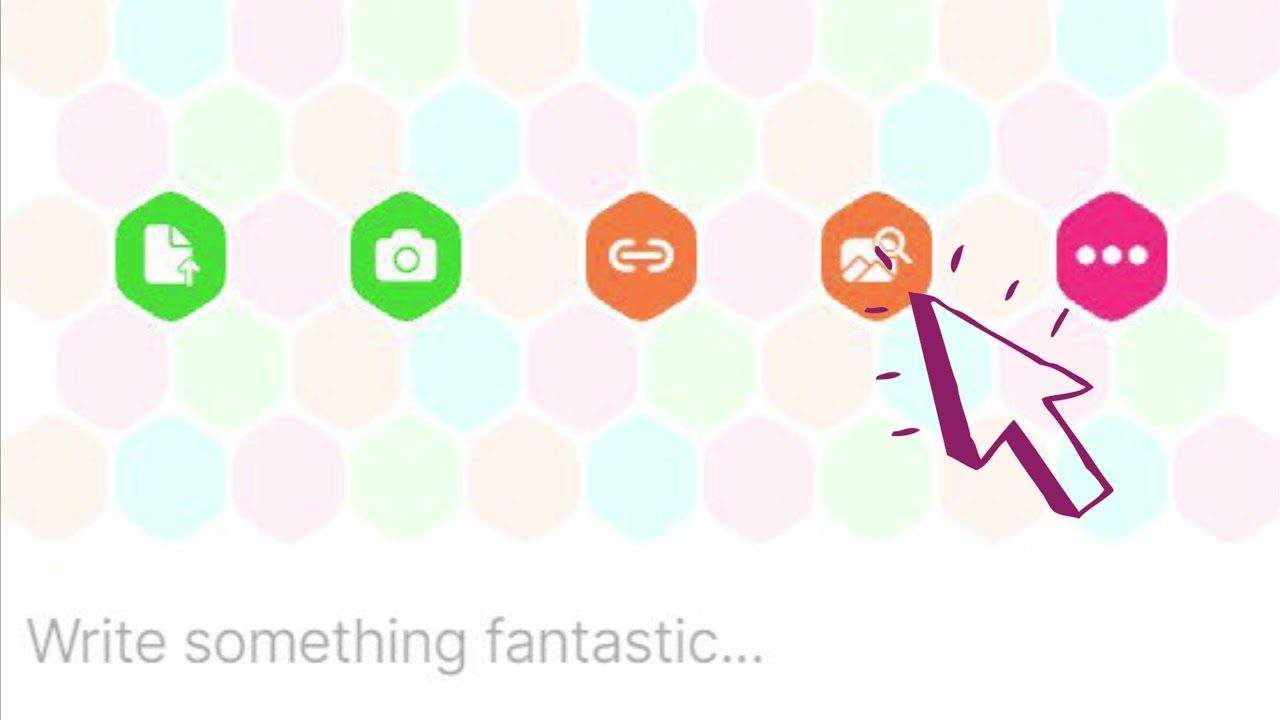 How students use Padlet from a link in Schoology