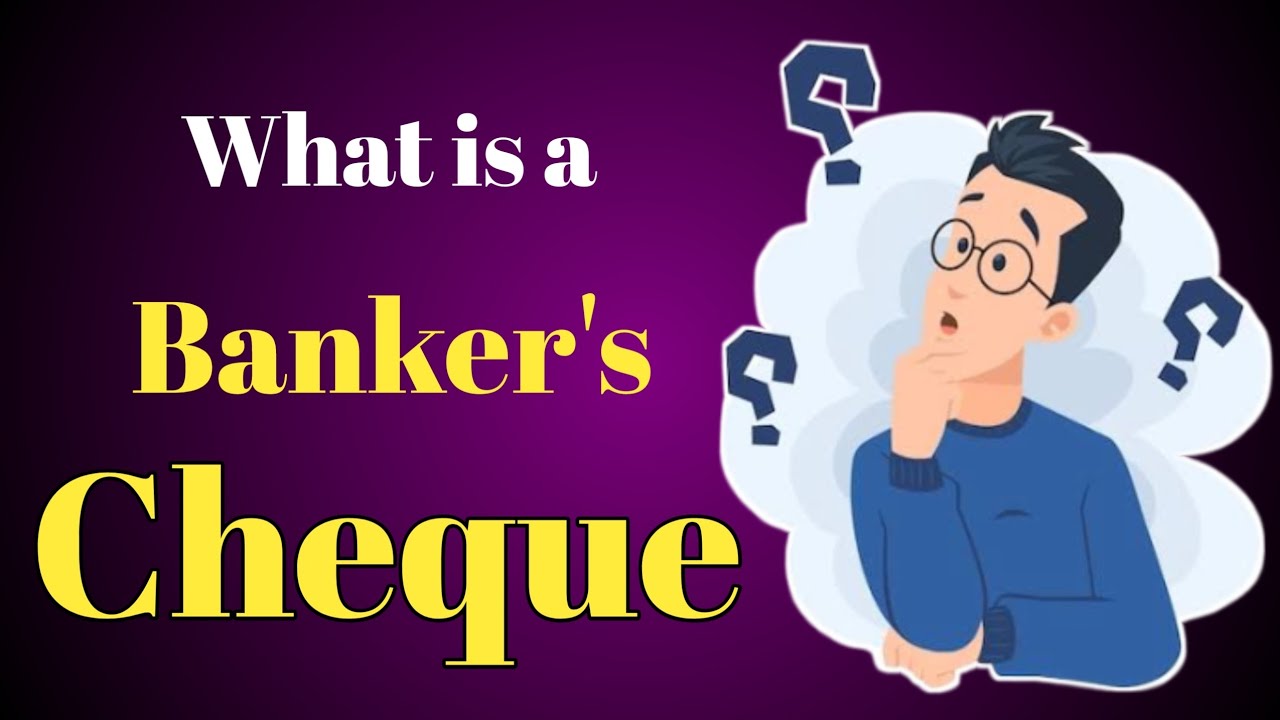 What is a Banker's Cheque? In Hindi Urdu | Banker's Cheque, Open cheque, Bearer Cheque