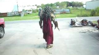 Predator Costume Test Fit Part 1