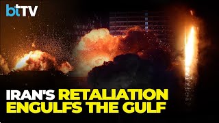 Iran’s Revenge Rains Over Israel, Qatar, Bahrain And UAE, Gulf War Fears Explode