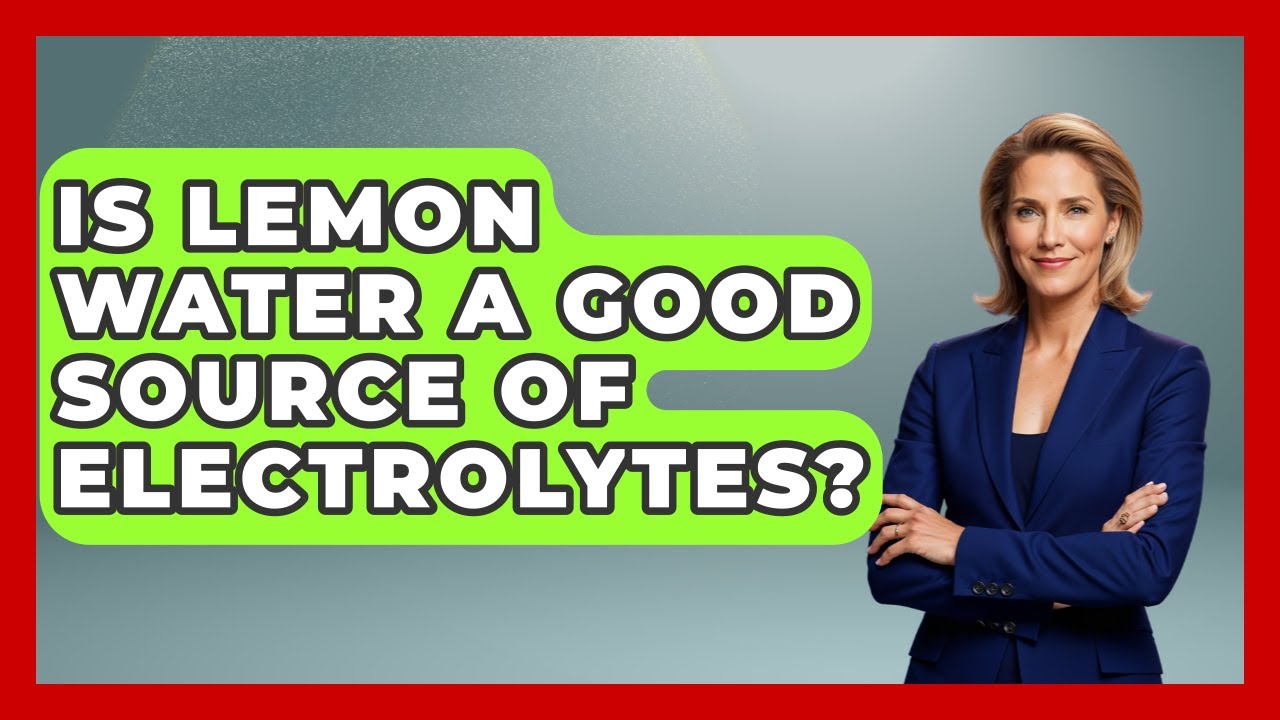 Is Lemon Water A Good Source Of Electrolytes? - Everyday Fitness Hacks