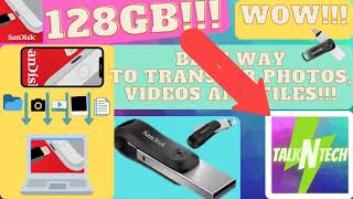 SanDisk iXpand Flash Drive | How to backup iPhone and iPad on USB | SanDisk Ixpand drive - TalkNTech screenshot 3