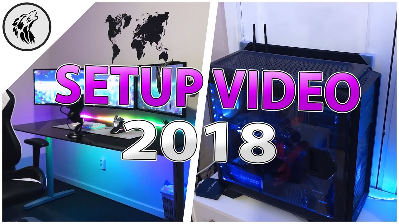 Setup Video/Room Tour Tidigt 2018 (Svenska) - YouTube