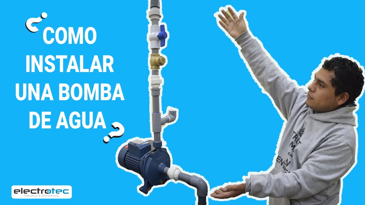 Como instalar una Bomba de agua a GASOLINA, TUTORIAL