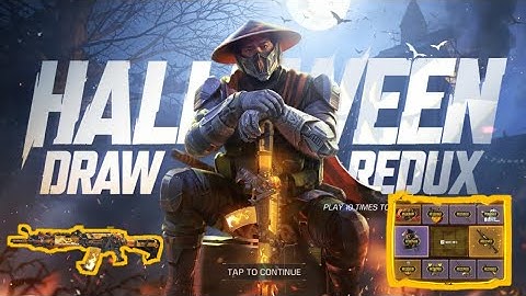 HALLOWEEN DRAW REDUX (AK47 LEGENDARY & HIDORA KAI ) + DEATH EFFECT IN SLOW MOTION | COD : MOBILE