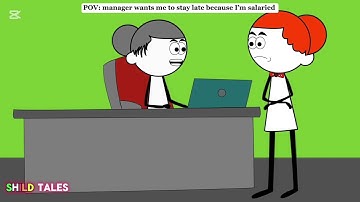 POV: Manager wants me to stay late because I’m salaried| AC: @emfandango