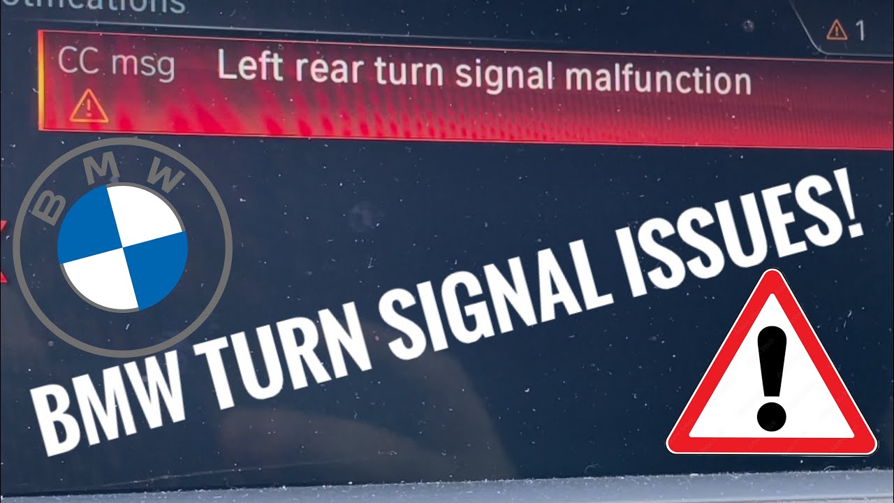 Fixing BMW F22 / F87 LCI Rear Turn Signals - YouTube