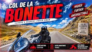 The Long Road to 2,802 Metres  Riding Col de la Bonette