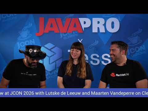 Lutske De Leeuw & Maarten Vandeperre on Clean Architecture and AI — JCON 2026 Episode cover