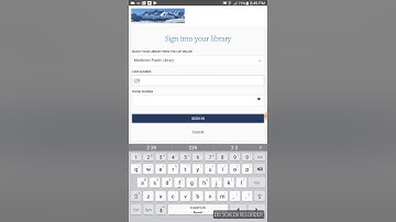 How to log in to the OverDrive app
