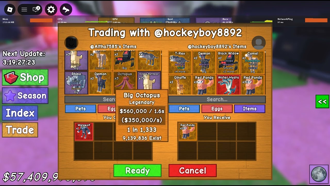 Trading pets with hockeyboy8892 HAP | PC
