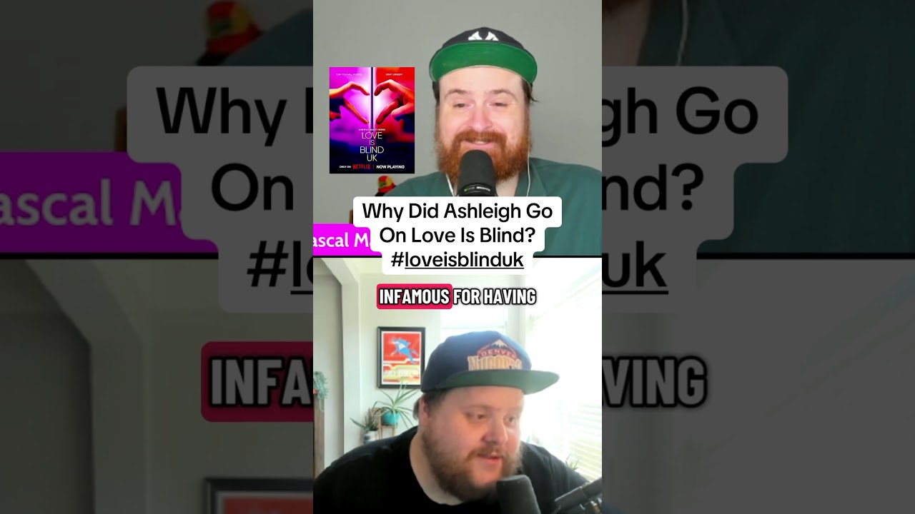 Why did Ashleigh Go On Love Is Blind UK? #loveisblind #shorts